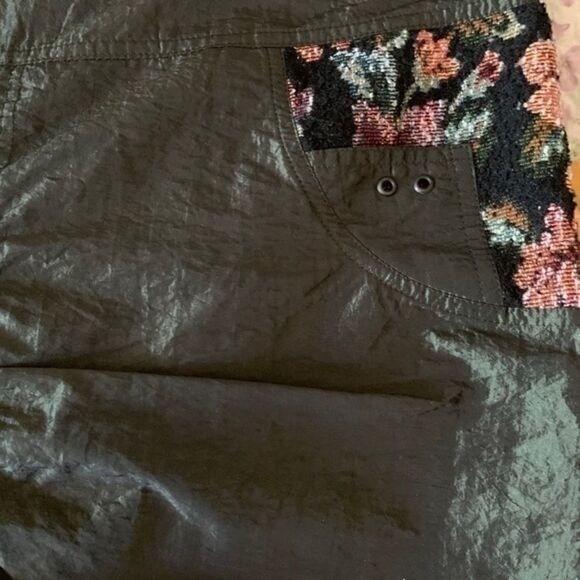 Tapestry TAFFETA WOMAN  Made In FRANCE GREEN ROSE PINK SET - Picture 10 of 16